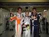 GP BRASILE, BRAZILIAN GRAND PRIX F1/2009 - INTERLAGOS - RUBENS BARRICHELLO POLE POSITION, MARK WEBBER 2°, ADRIAN SUTIL 3°.
© FOTO ERCOLE COLOMBO 